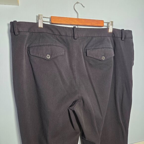 Eddie Bauer Woman's Navy Dark Blue Business Casual Office Workwear Dress Pants - Picture 6 of 15